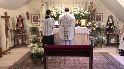 Mass of Priest Anniversary / St. Catherine of Siena 4/30/22 (MA)