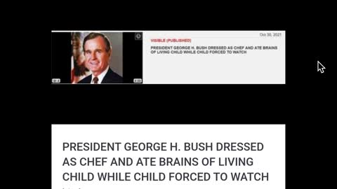 Bush Family Involved in Satanic Globalist NWO Plan To Eat Babies Destroy America & Kill Constitution