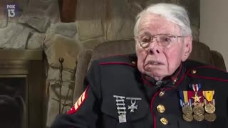 100-Year-Old Veteran Brought To Tears Over The State Of The Country: "It's All Going Down The Drain"