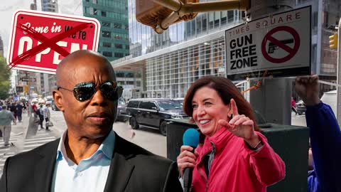 Ghost Town NYC – Hochul and Adams Destroying the Constitution One Inalienable Right at a Time