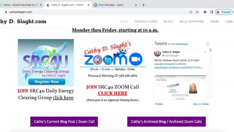 SRC4U Software Zoom Call 4 13 2022 by Cathy D. Slaght