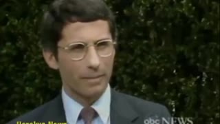 Old video of Fauci telling Americans they can get AIDS from close contact (not sexual contact)
