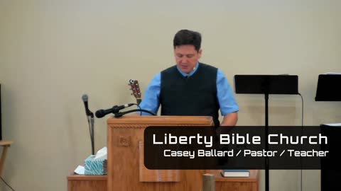 Liberty Bible Church / Be careful who you listen to and Follow / Luke 6:39-49