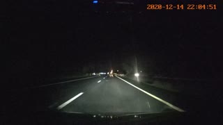 Car Collides with Crossing Cows