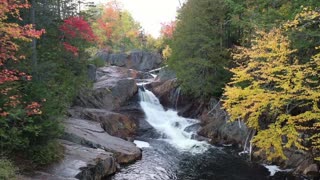 Calming Beautiful Mountain Stream & Soft Music - Relaxing Nature Sounds