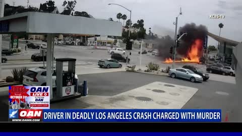 Driver in a deadly Los Angeles crash is charged with murder