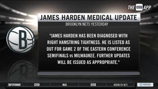James Harden NBA playoffs injury update !!