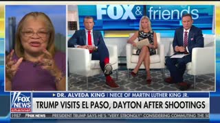 Alveda King says Trump is not a racist on 'Fox & Friends'