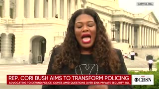 Democrat Rep. Cori Bush: I'm Going Defund The Police But Have Security For Myself