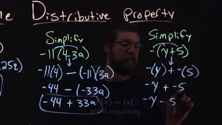 Understanding the Distributive Property | Part 2 | 3 Examples | Minute Math