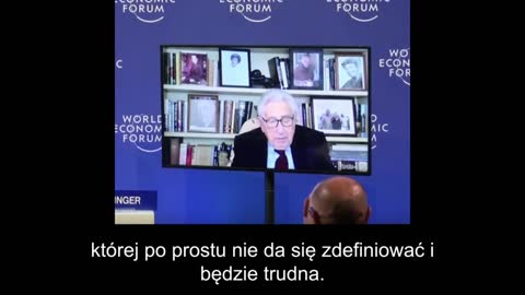 Henry Kissinger w Davos: Ukraina powinna oddać terytorium Rosji, aby osiągnąć pokój| Napisy PL