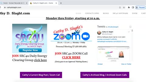 SRC4U Software Zoom Call 4 1 2022 by Cathy D. Slaght