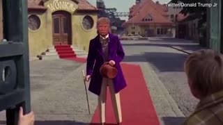 Wonka Trump Leaves The Hospital After COVID