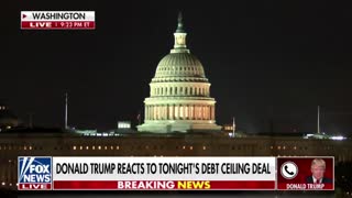 Trump gives his thoughts on the debt ceiling deal