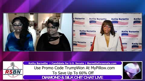 Diamond & Silk Chit Chat With Kathy Barnette 5/9/22
