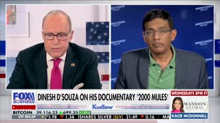 Dinesh D'Souza Joins Kudlow To Discuss His Monumental New Movie "2000 Mules"