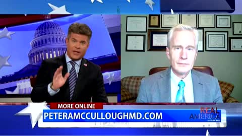 Dan Ball with Dr. McCullough on Real America: Government Fraud on Pandemic Response