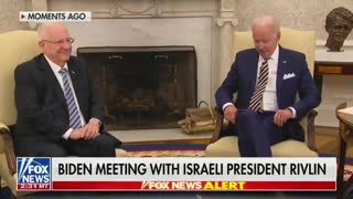 Biden Needs Notes To Remember That Israel Has A Right To Defend Itself