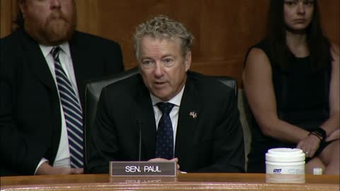 Dr. Rand Paul Delivers Opening Remarks at Gain of Function Hearing - August 3, 2022