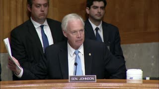 Senator Ron Johnson Opening Statement PSI Hearing 7.26