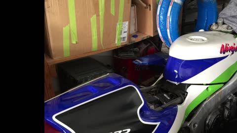 Fixing and painting 1991 Zx7r aluminum gas tank