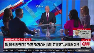 Even CNN Is Shocked About Trump's Facebook Ban
