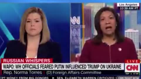 Dem Rep Pushes Wild Conspiracy Theory On CNN About Putin and Trump