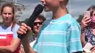 Young Freedom Fighter speaks out