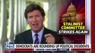 Tucker Carlson lists some of the political dissidents who the Biden admin has gone after