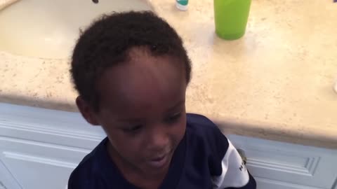 Kids Cut Their Own Hair