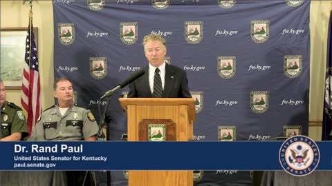 Dr. Rand Paul Honors Law Enforcement: Trooper Sanguini and Officer Faoro - April 11, 2022