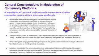 Community Content Moderation