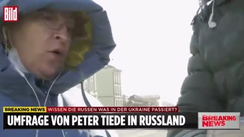 Umfrage von Peter Tiede in Russland