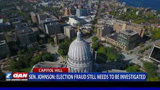 Sen. Johnson: Election fraud still needs to be investigated