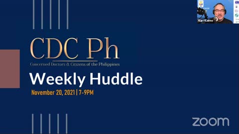 CDC Ph Weekly Huddle Nov 20, 2021 Panahon na para sa Infectious Courage!