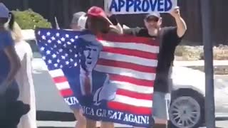 Trump Supporters Hit the Street