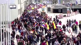 Thousands march against restrictions in Germany