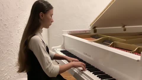 Claude Debussy, Arabesque No 1, by Xuanna Maastricht, the Netherlands. www.Xuanna.nl