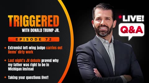 Radical Leftists Hijack Legal System to Destroy America - But GOP Debate Ignores it - Taking your Questions Live!! | TRIGGERED Ep.72