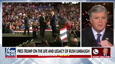 President Trump on his relationship with Rush Limbaugh