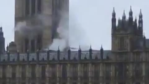 British Parliament Fire