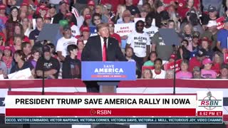 President Trump DESTROYS Ilhan Omar at Iowa Rally