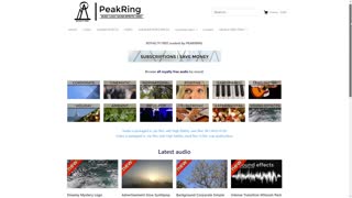 PEAKRING.COM ||| royalty free music, logo, sound effects and footage