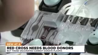 Los Vacunados no pueden Donar Sangre
