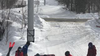 Girl Falls from Sugarloaf Chairlift