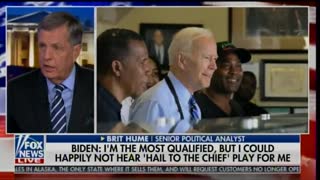 Brit Hume speaks about Biden's "senility"