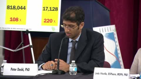 Peter Doshi, PhD, Testifies at Event about Vaccines Victims & Mandates