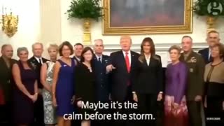 FLASHBACK: Trump Teases The Calm Before The Storm