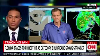 Don Lemon Begs NOAA Director to Blame Hurricane Ian on Climate Change.