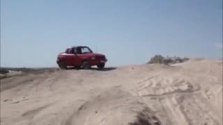 Suzuki X90 in Sand Dunes